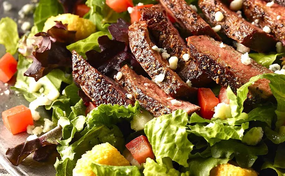 7-Pepper Sirloin salad