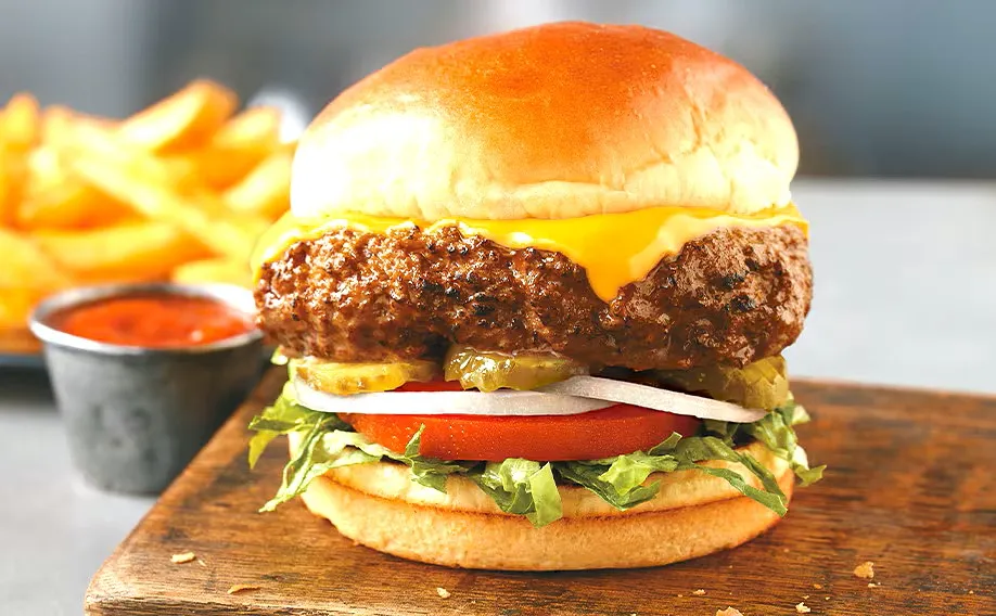 Half-Pound Steakhouse Cheeseburger